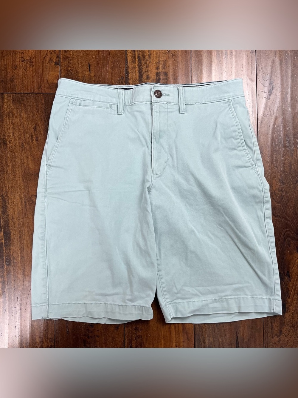 Sonoma Goods For Life Flexwear Flat Front Shorts Mint Green Men's Size 32.